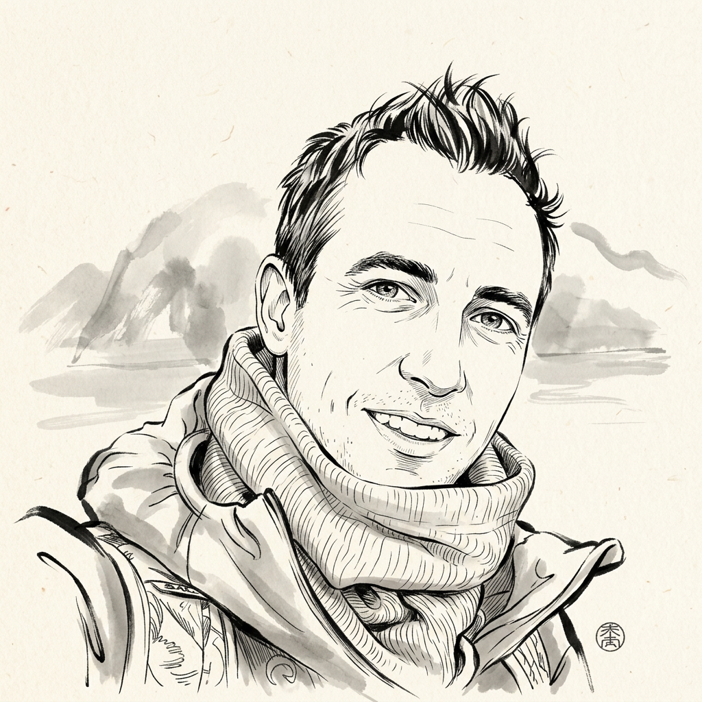 Getekend portret van Pieter jr.